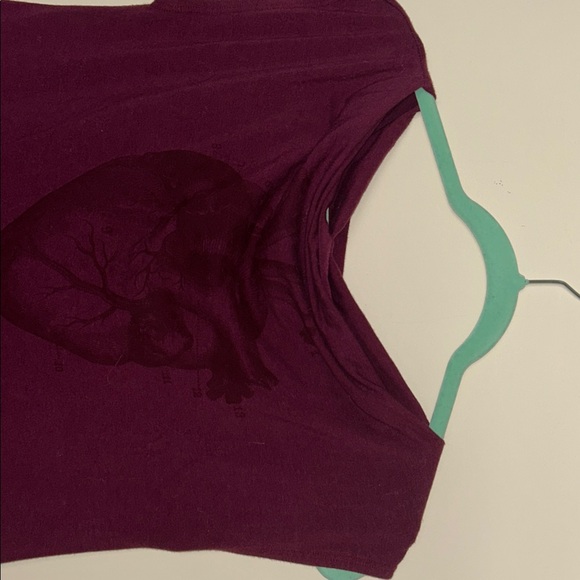 Womens Smoking Lily brand slight cowl neck top - Picture 3 of 4